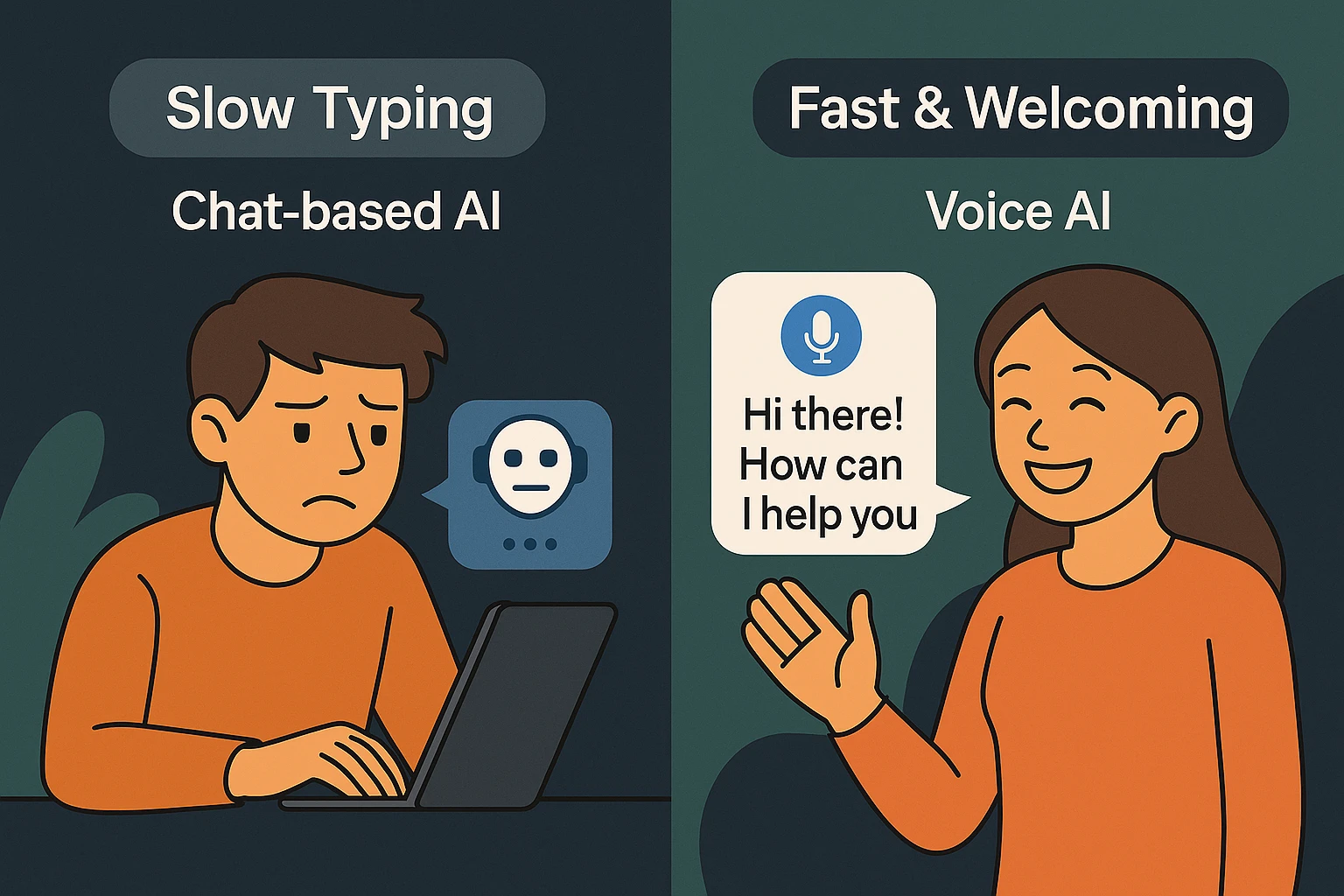 Chat vs Voice